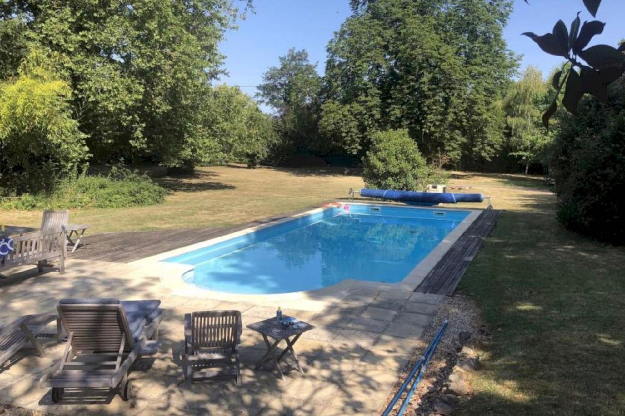 Beautiful 6 Bedroom House With Pool & Large Garden Le Pêchereau Exterior foto